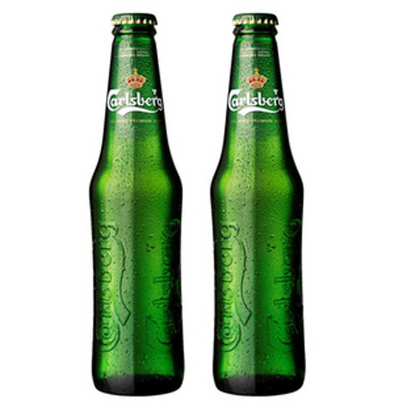 嘉士伯冰纯啤酒carlsberg 325ml*6瓶