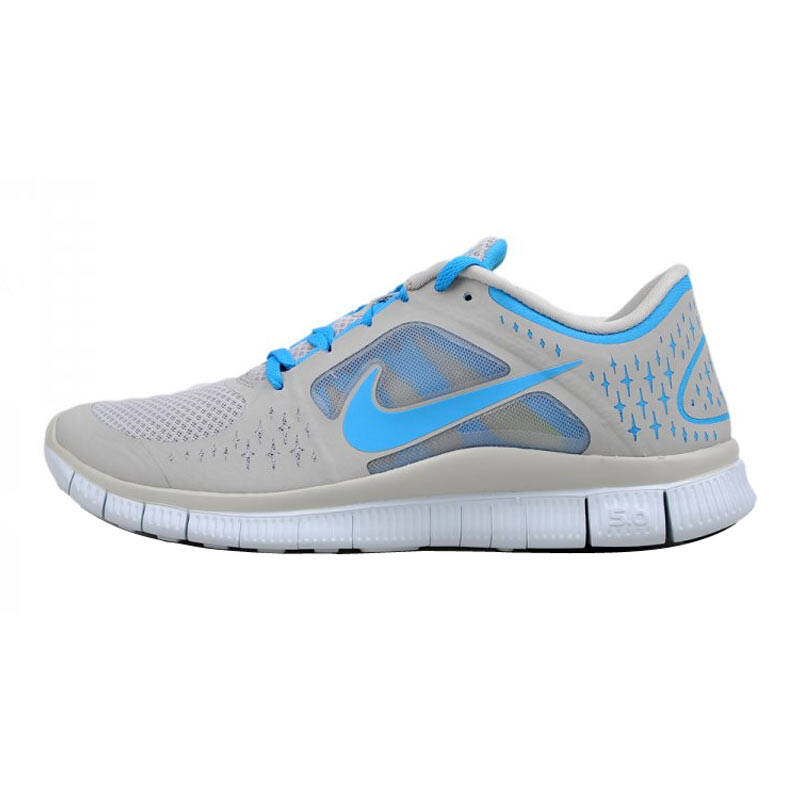 nike耐克 男子跑步鞋nike free run 3 510642-040 灰色 41