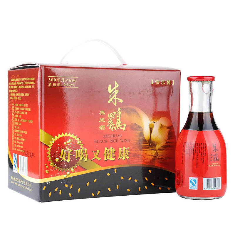 黑米酒快乐礼盒装 9度 300ml*6