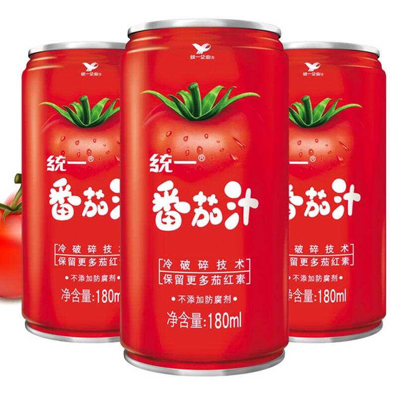 统一番茄汁180ml*24罐