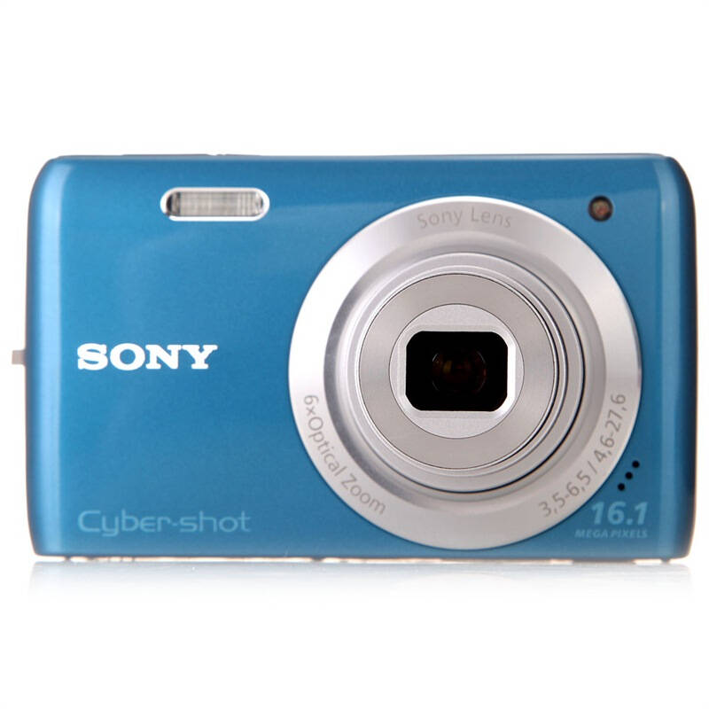 索尼(sony) dsc-w670 数码相机 蓝色(1610万像素 2.7