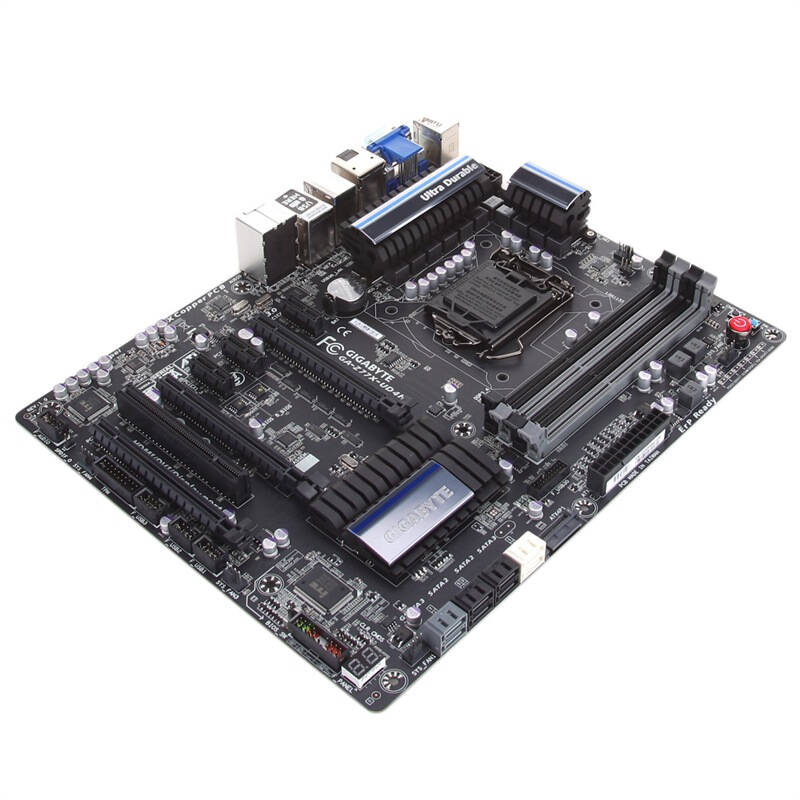 技嘉(gigabyte z77x-ud4h主板(intel z77 socket lga1155)