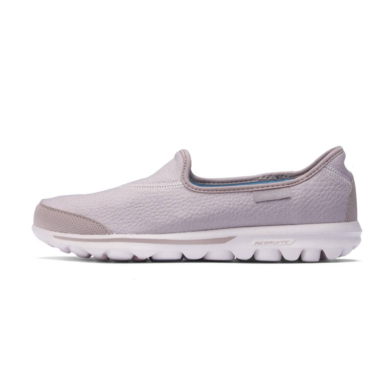 斯凯奇skechers 2013新款gowalk女轻便套脚健步鞋13519 雾褐 37.5