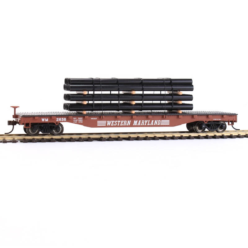 百万城bachmann 火车模型 平板车 18928