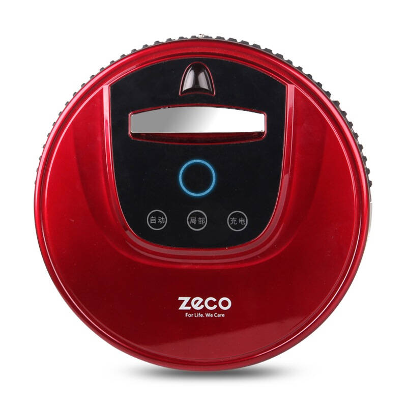 智歌zecos350智能扫地机器人吸尘器拉菲红