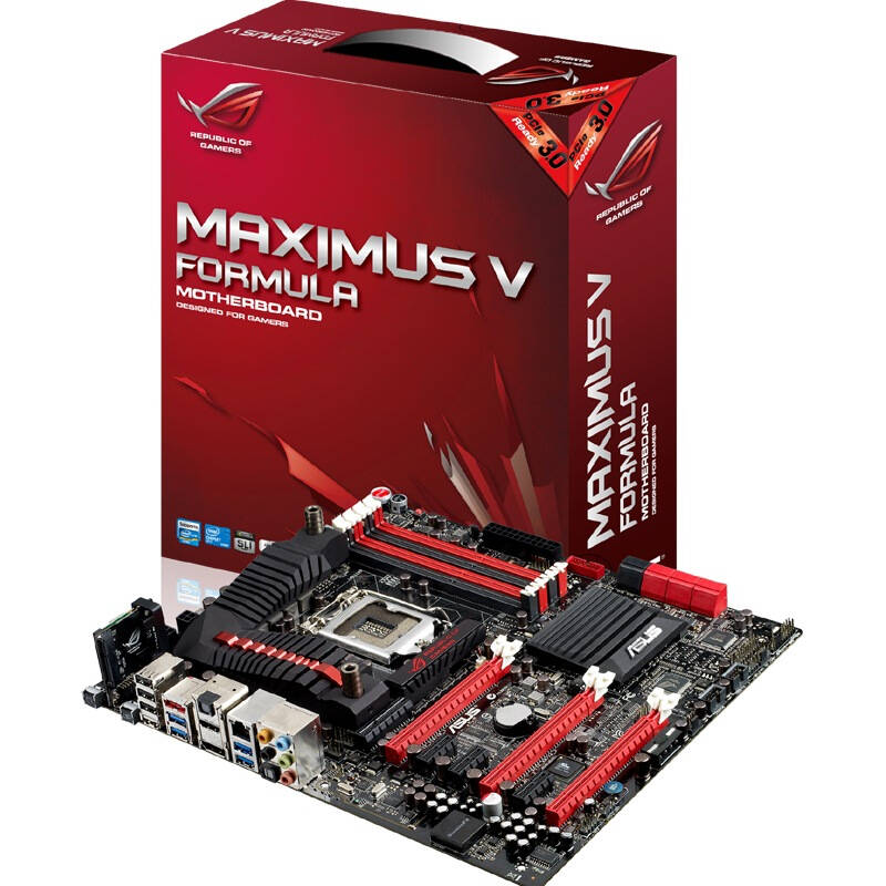 华硕(asus)maximus v formula主板(m5f/intel z77/lga1155)