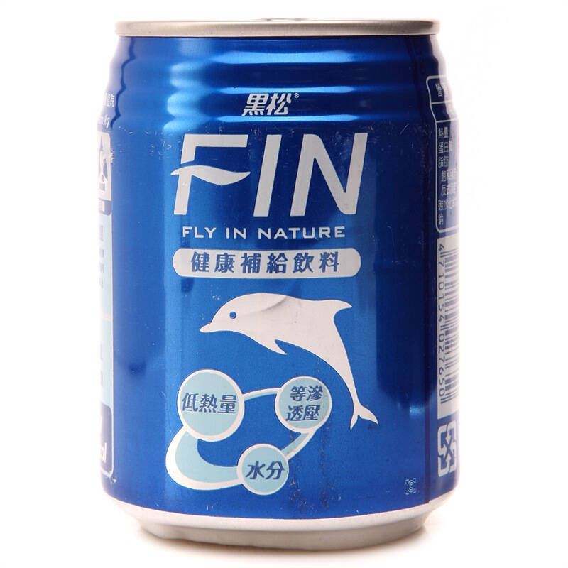 中国台湾黑松fin健康补给饮料240ml*24罐(整箱装)