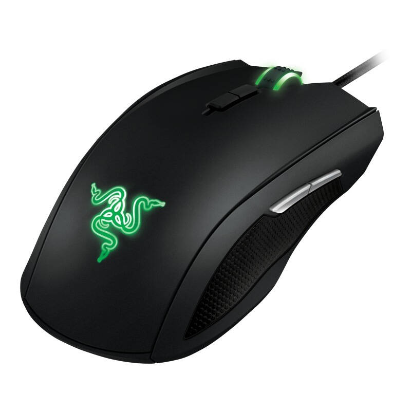 雷蛇(razer)太攀皇蛇 taipan 有线游戏鼠标 黑色