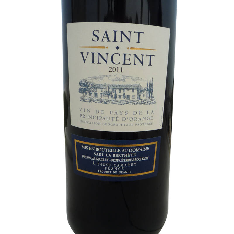 法国进口红酒 圣文森奥朗日红葡萄酒 saint vincent orange 750ml