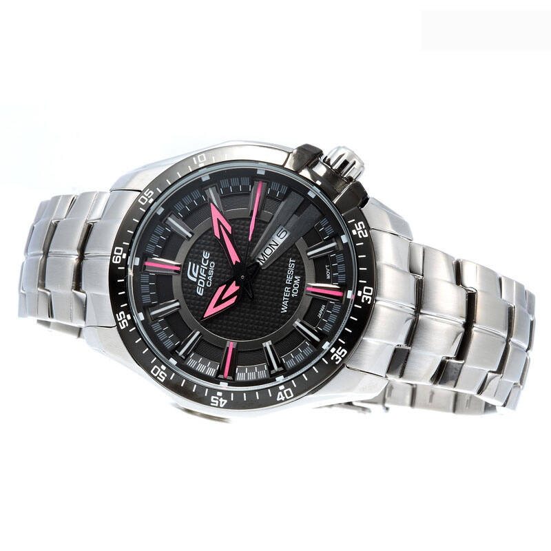 卡西欧 casio edifice系列石英男士手表ef-130d-1a4
