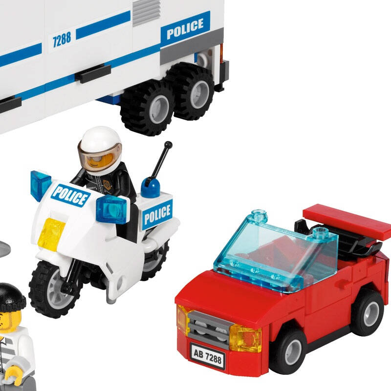 lego 乐高 city 城市系列 流动警署 7288