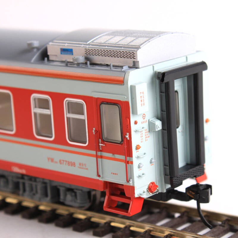 百万城bachmann火车模型cp0150425g单层客车硬卧车厢沈局沈段677898带