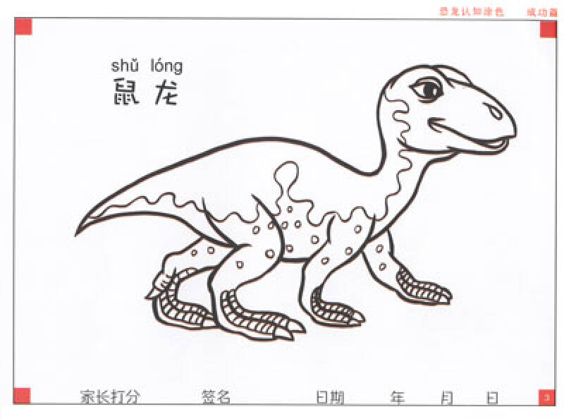 神龙天才小画家系列丛书:恐龙认知涂色(成功篇)