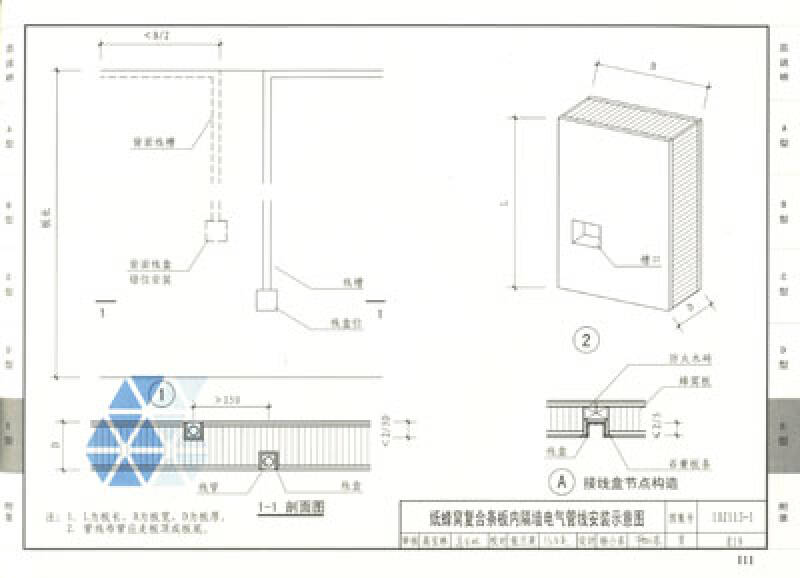 国家建筑标准设计图集(10j113-1·替代03j113)·内隔墙:轻质条板(1)