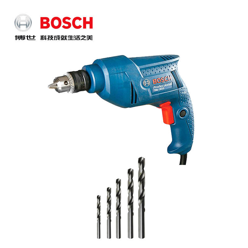 博世(bosch) 电动工具tbm3500手电钻350瓦家用多功能220v博士手枪钻