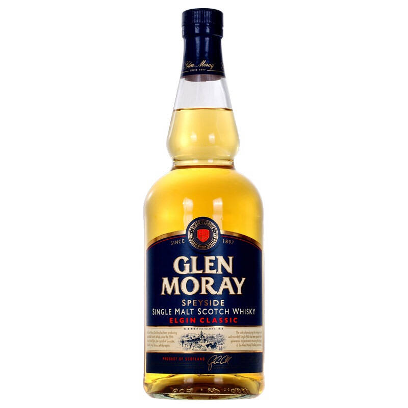 【京东超市】格兰莫雷(glen moray)洋酒 苏格兰斯佩塞经典单一麦芽