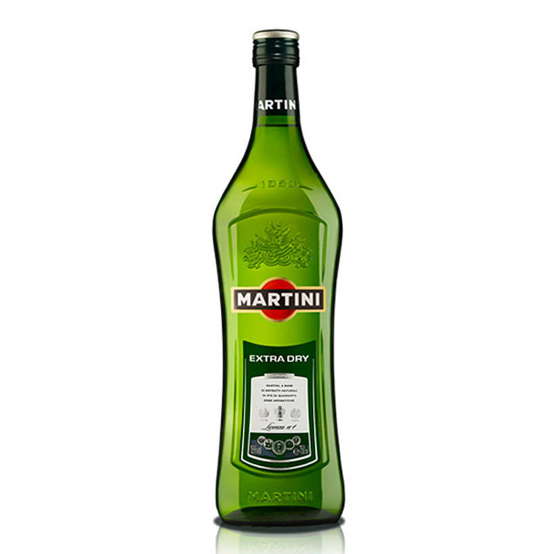 进口洋酒 martini马天尼干威末酒 1l 干味美思