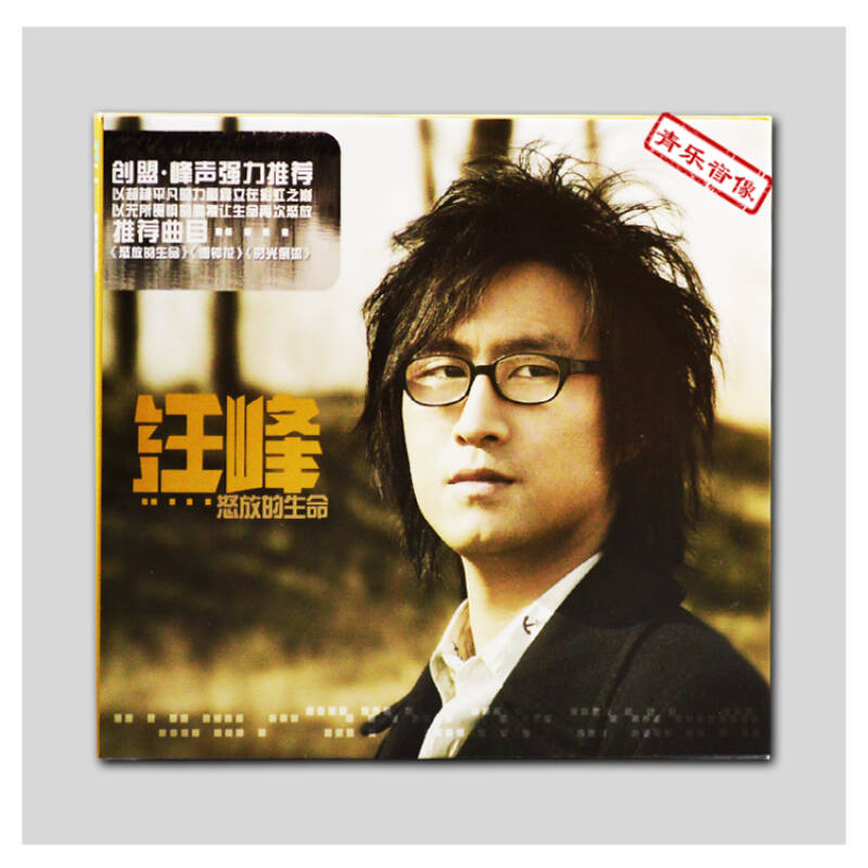 汪峰|专辑 怒放的生命 正版cd