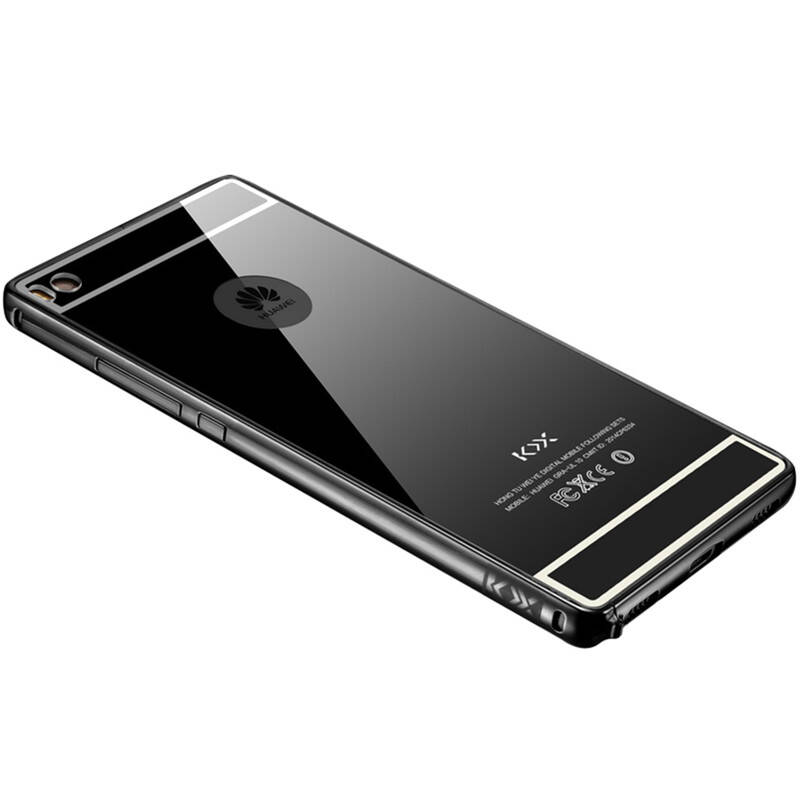 kxx 华为p8手机壳p8手机套金属边框保护套壳镜面 适用