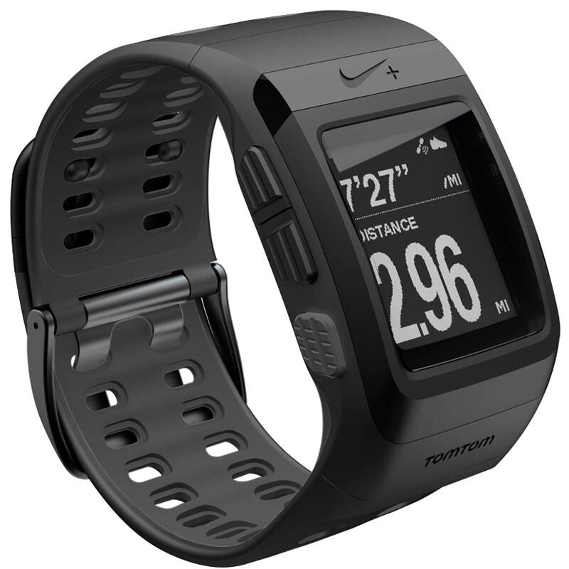 tomtom/nike耐克 双品牌gps 运动跑步智能腕表手表(支持耐克nike )