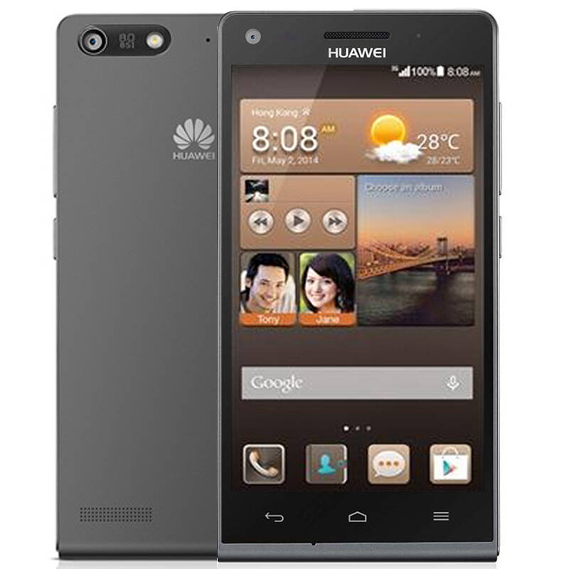 华为g6(g6-t00)移动3g手机 双卡双待 (4g rom) 黑色