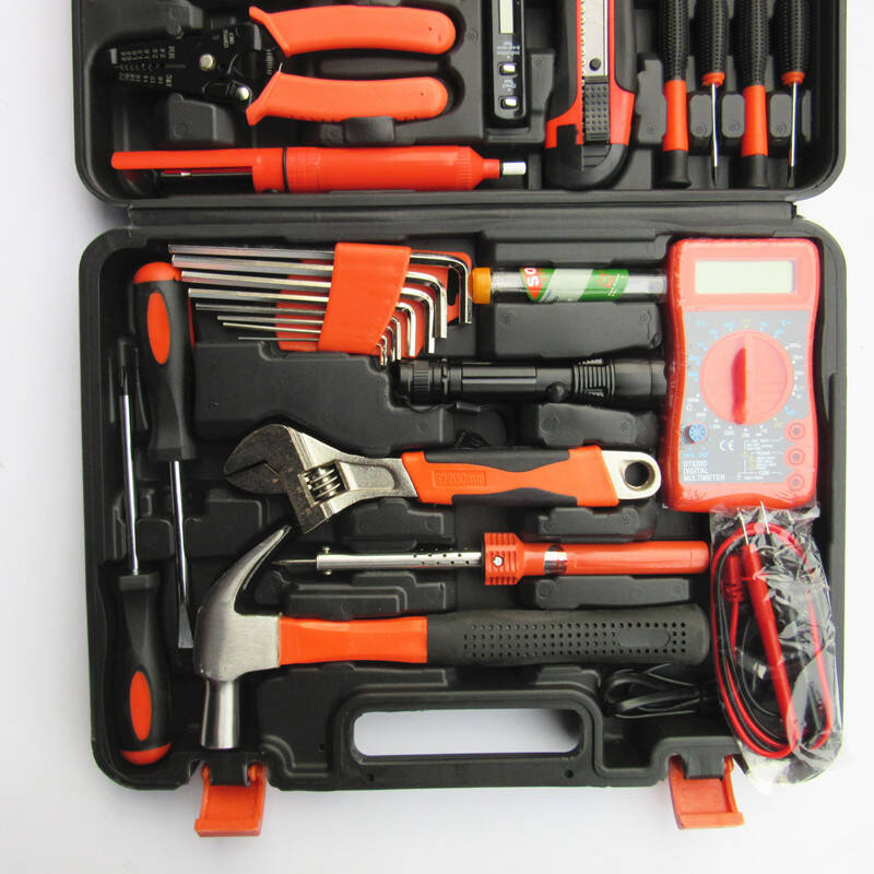 家用手动五金工具组套装电工木工维修工具箱扳