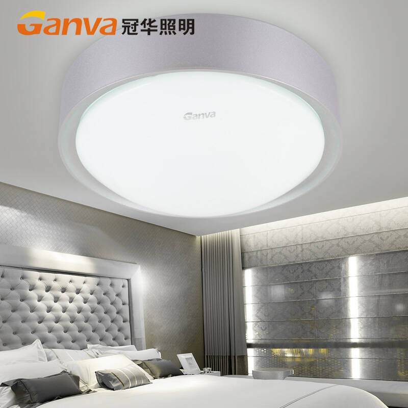 冠华照明led卧室吸顶灯圆形现代简约书房餐厅灯具走廊