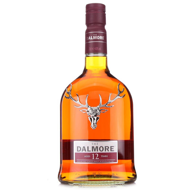 达尔摩(the dalmore)12年苏格兰北高地单一麦芽威士忌700ml