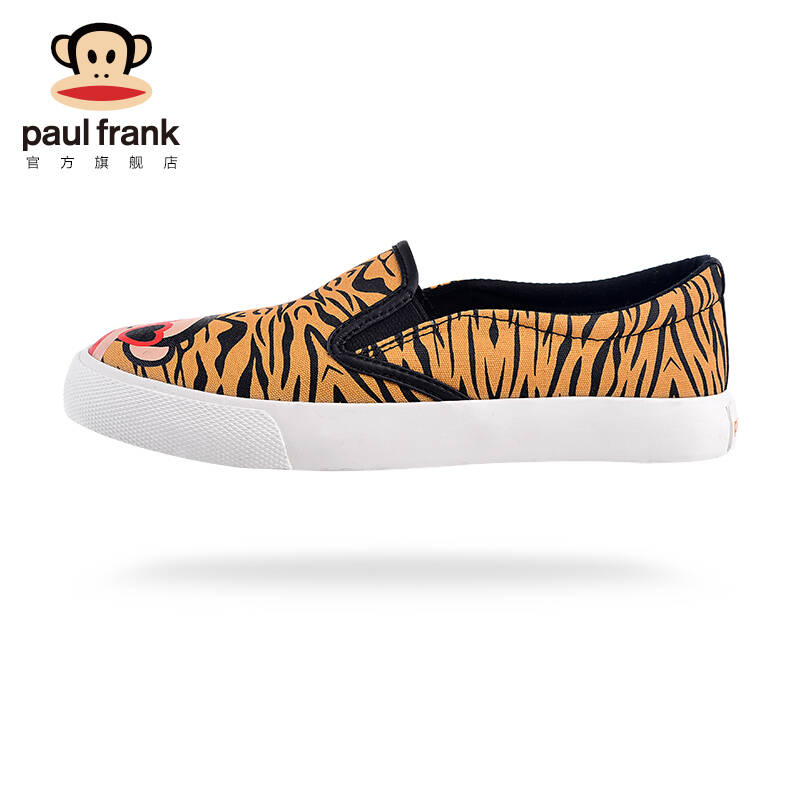 paul frank 大嘴猴官方旗舰店2016年春季韩版女鞋帆布