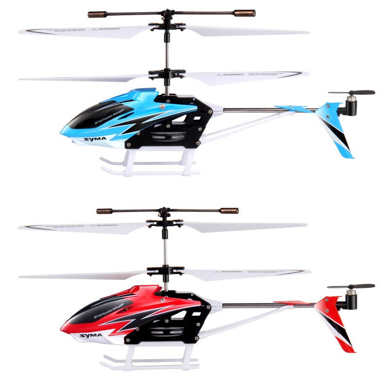 syma 司马航模 s5-n 耐摔电动遥控飞机直升机无人机玩具模型 红色