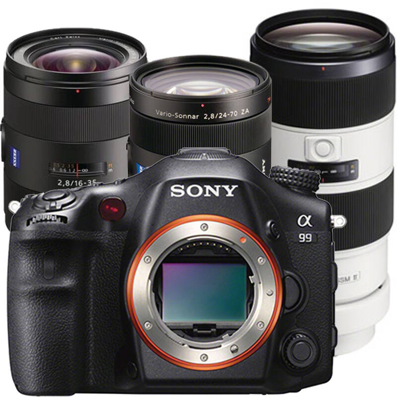 索尼(sony)a99 全画幅单电 索尼16-35/24-70/70-200ii