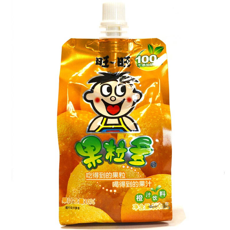 旺旺 果粒多 果汁饮料 香橙味 300ml