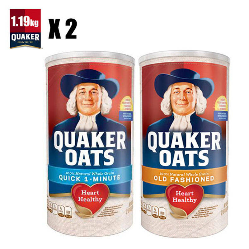 quaker 桂格 美国 原装进口 速食燕麦片 1.19kg*1 传统燕麦片 1.19k