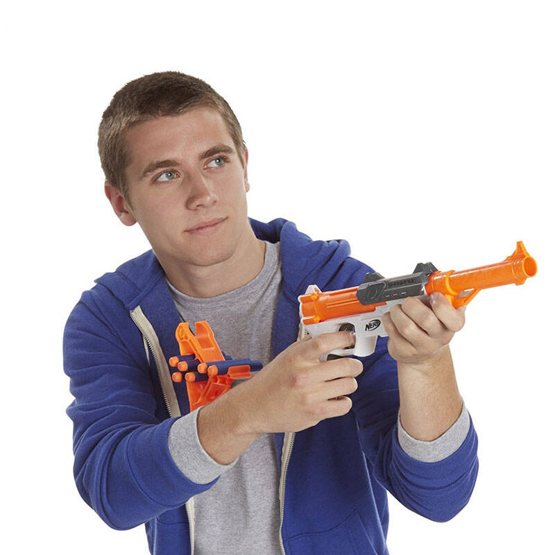 hasbro/孩之宝儿童软子弹玩具枪nerf热火精英系列 多变发射器a9315