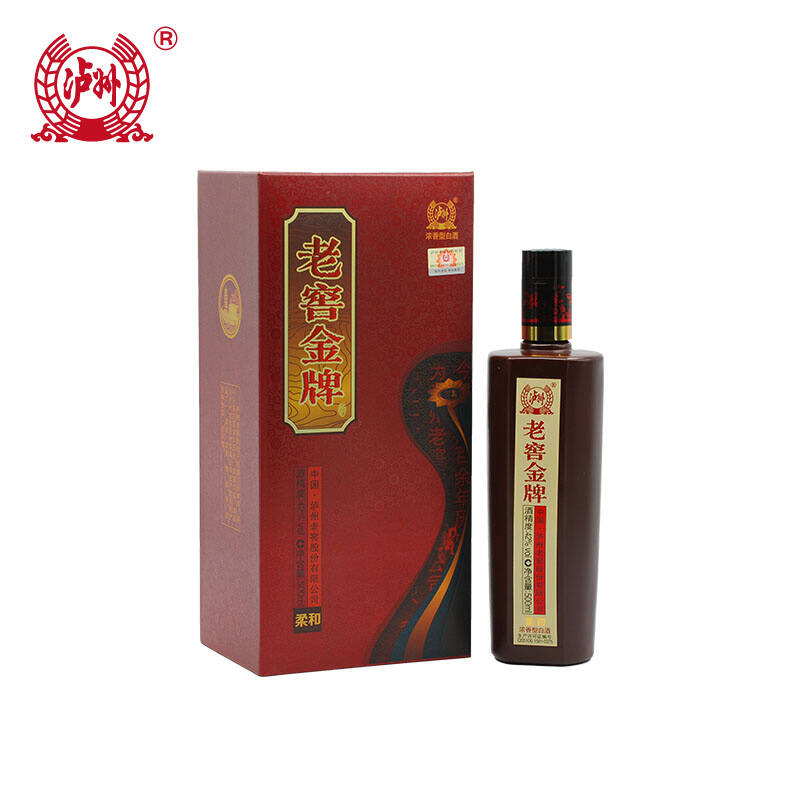 泸州老窖浓香型 500ml 金牌柔和 42度 单瓶装