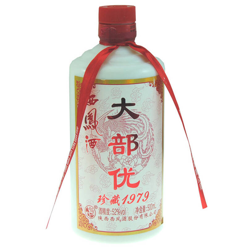西凤酒 大部优 单瓶500ml 52度凤香型 国产白酒