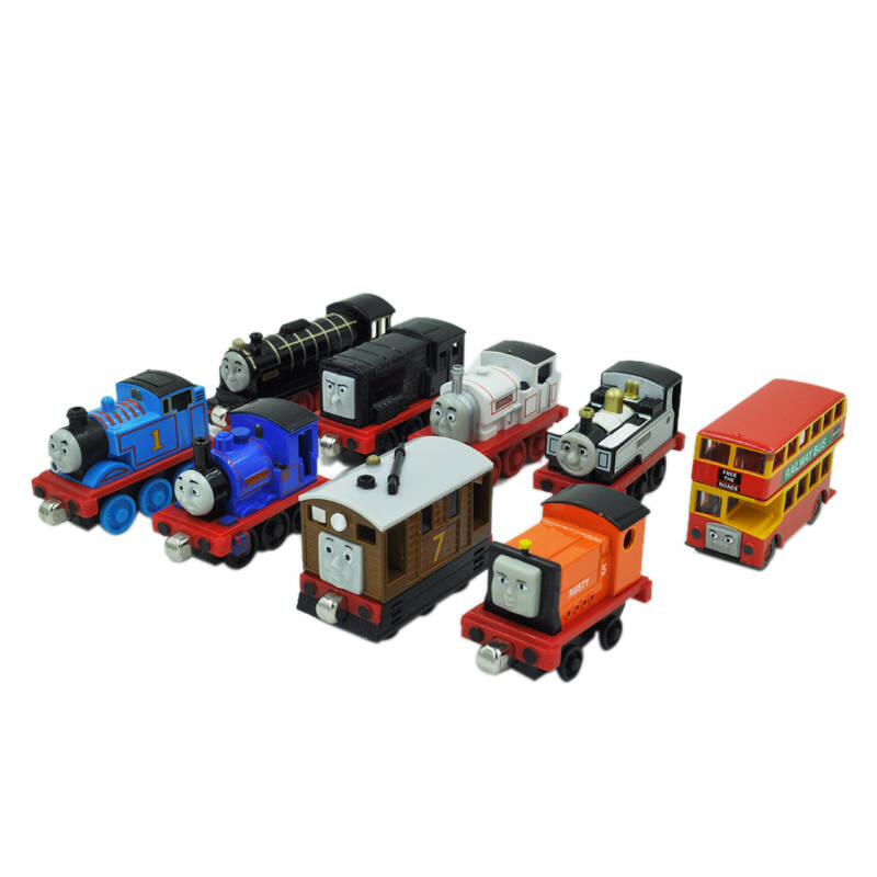 托马斯小火车组合套装 轨道便携 磁性合金火车头玩具车 套装系列 九款