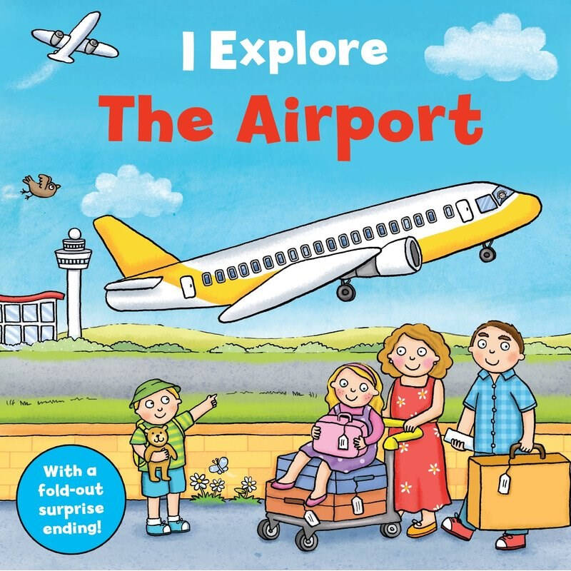 i explore the airport board book