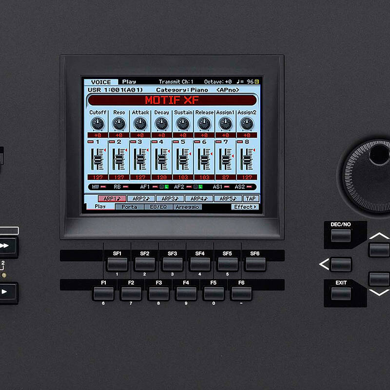 雅马哈(yamaha)合成器 xf8 电子合成器88键 motif xf8