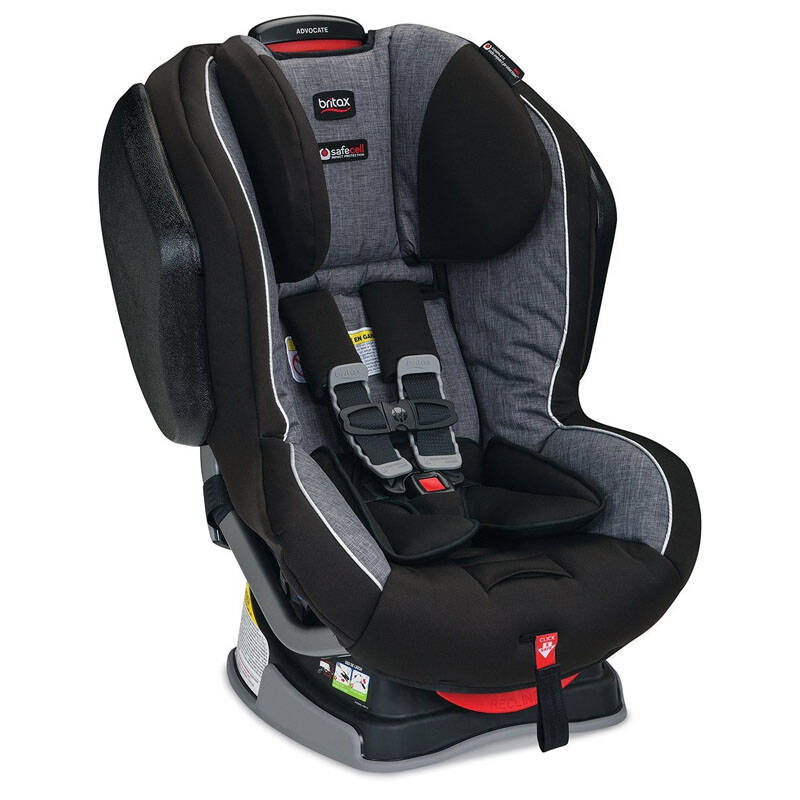 百代适(britax)宝得适 儿童安全座椅 advocate g4 convertible 黑色