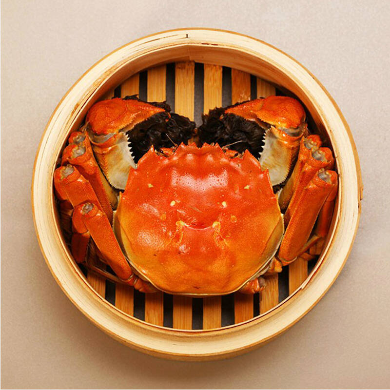预售 鲜活阳澄湖大闸蟹 8只装 公4.5-4.1两 母3.2-2.