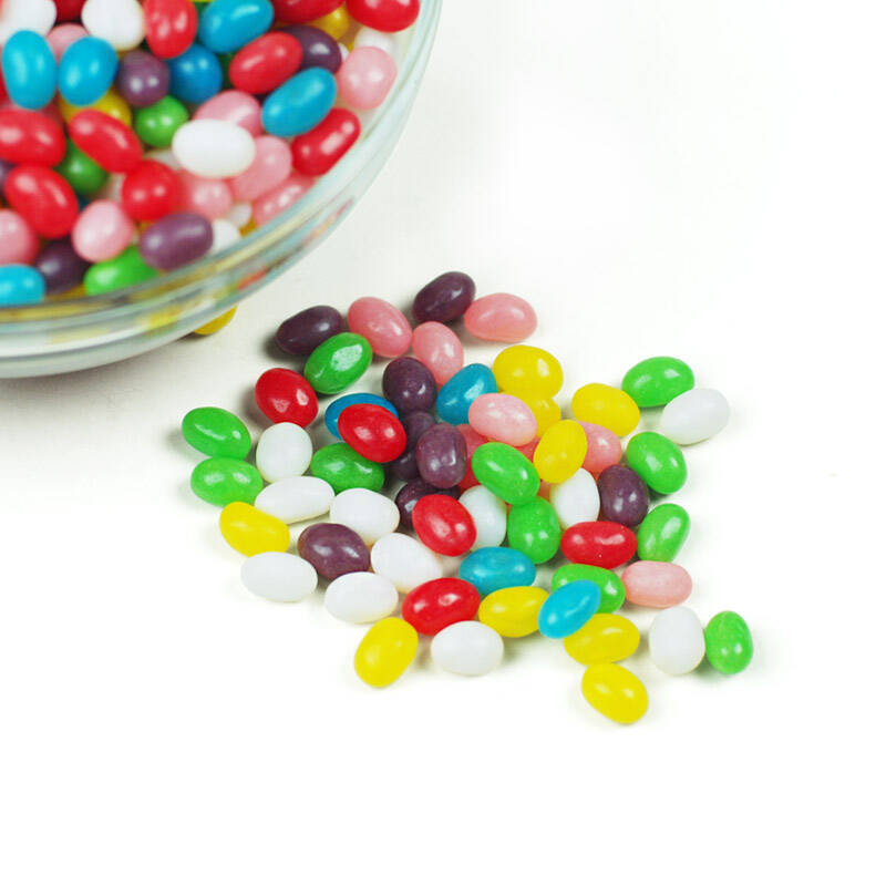 彩虹糖豆 jelly beans吉利豆多种口味水果糖 怀旧零食
