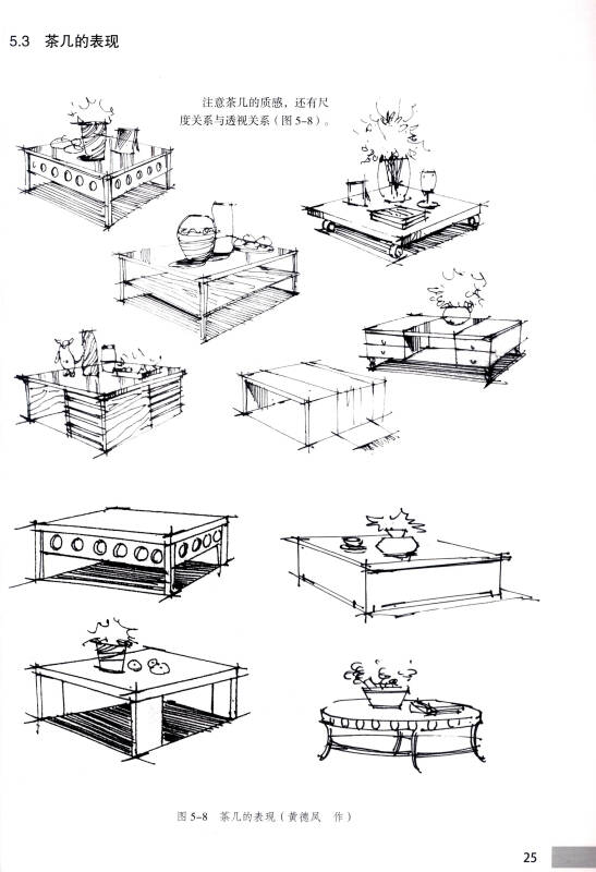 零基础轻松学手绘系列丛书:室内设计手绘快速表现图片