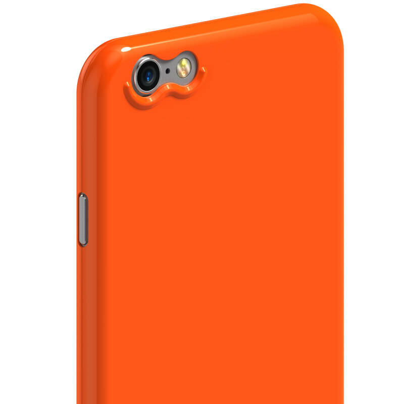 switcheasy彩色全包手机壳适用苹果iphone6/6plus airmask外壳 橙色