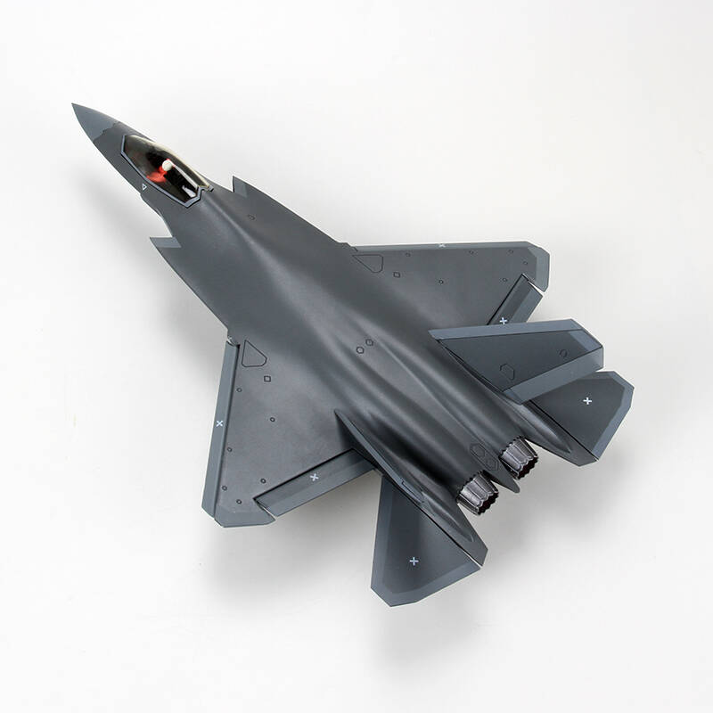 仿真合金金属模型 军事模型 军事小礼品 工艺品飞机 1/48歼31灰色
