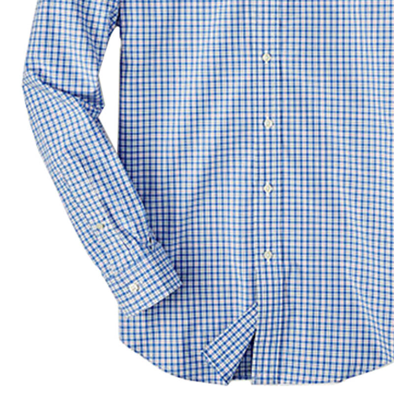 polo ralph lauren/保罗 男士纯棉翻领长袖 时尚格子