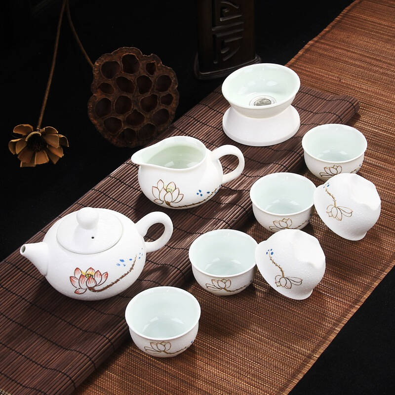 景德镇复古中国风陶瓷茶壶茶器整套茶艺小茶道红茶杯陶瓷功夫茶杯茶具