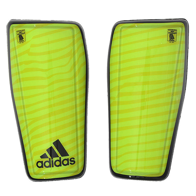 阿迪达斯 adidas 梅西/胜利足球护腿板 s90359亮黄荧光 l