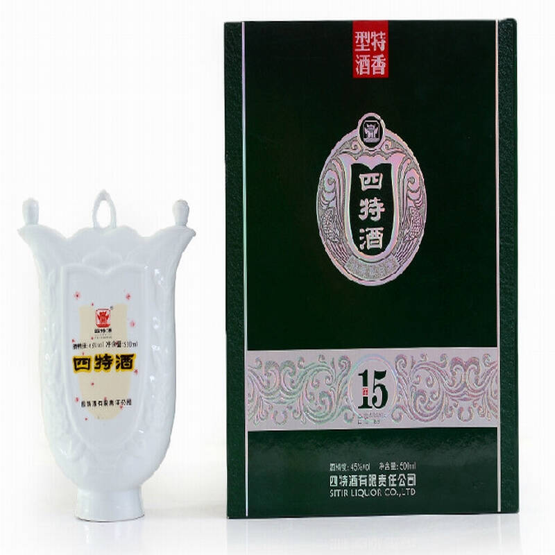 江西 四特酒15年 十五年陈酿 500ml 45度 特香型白酒