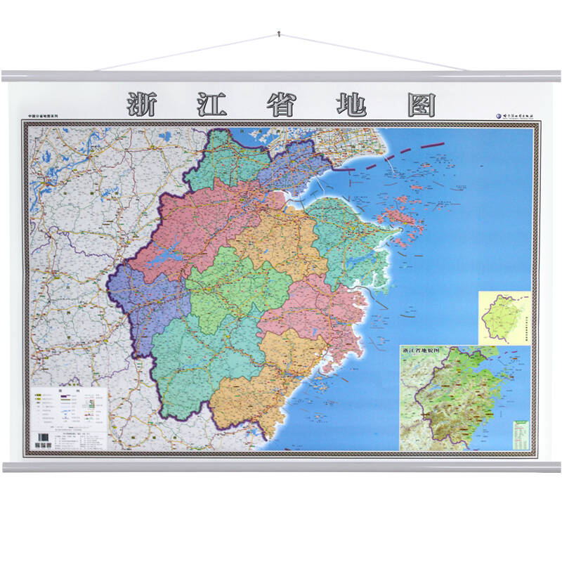 4*1.1m 双面覆膜防水防潮 附温州 绍兴 宁波城市地图图片